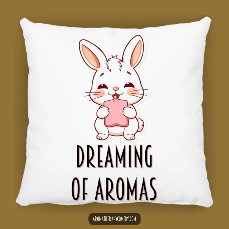 Funny Bunny Sachet Pillow: Cozy Comfort with a Sniff of Delight, Funny Gift