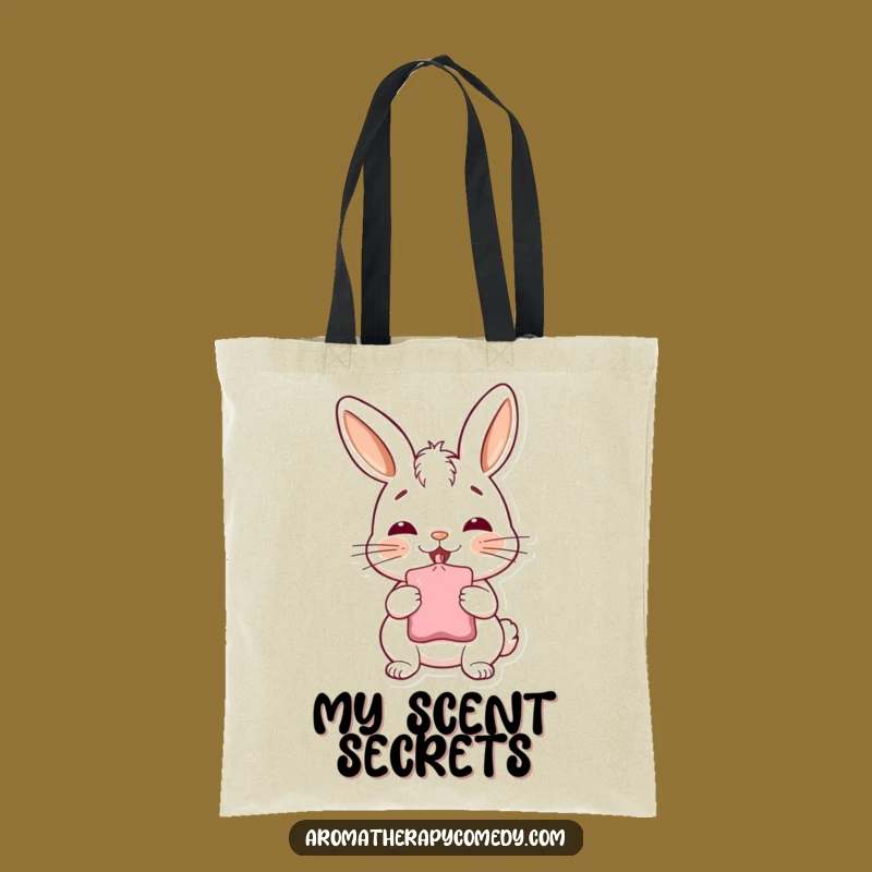 Funny Bunny Sachet Tote Bag: Carry Freshness and Fun, Perfect Funny Gift